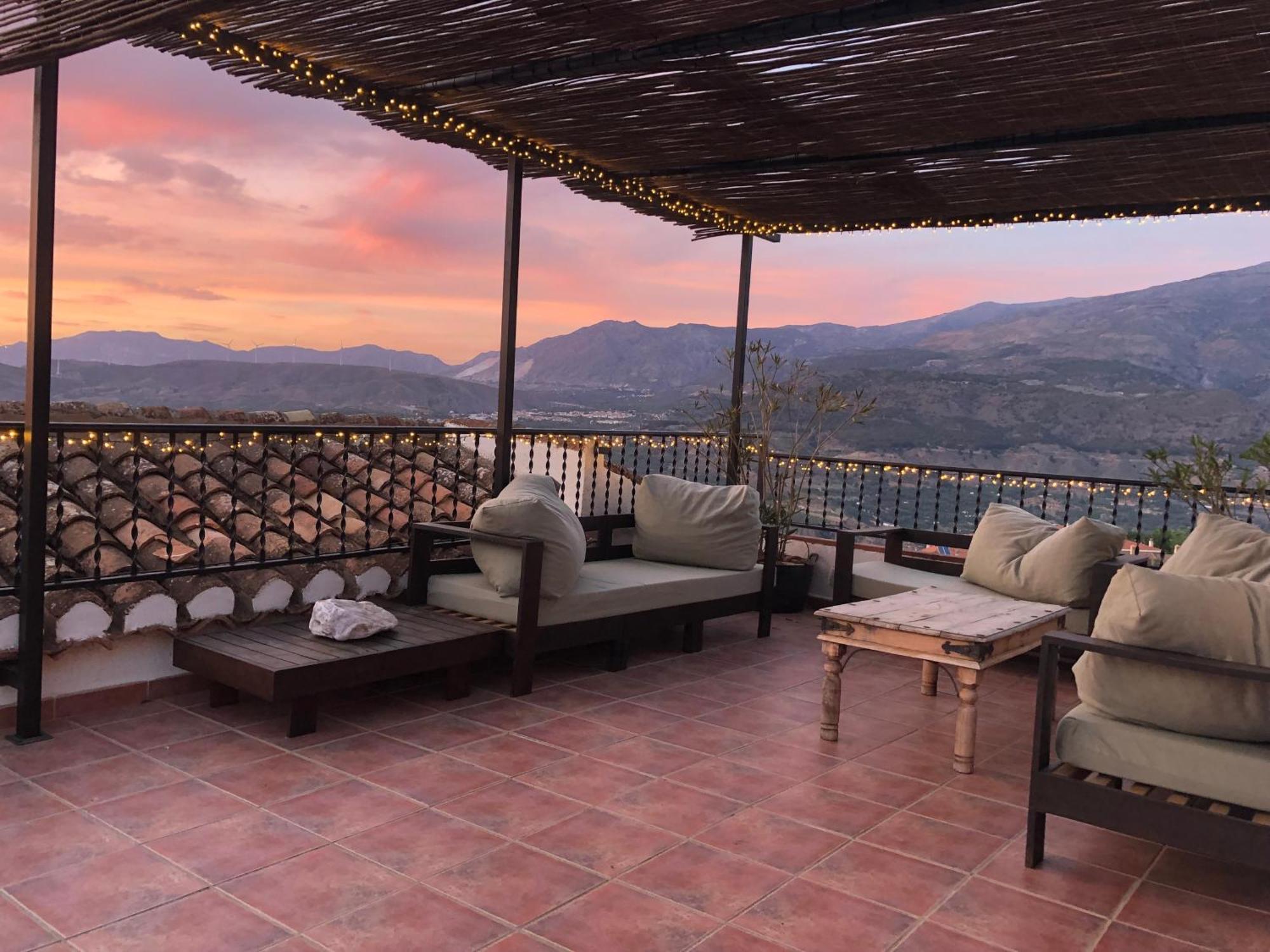 Casa Sol Y Aire - Vakantievilla In Dorp Met Prive Zwembad Pinos del Valle Exterior foto