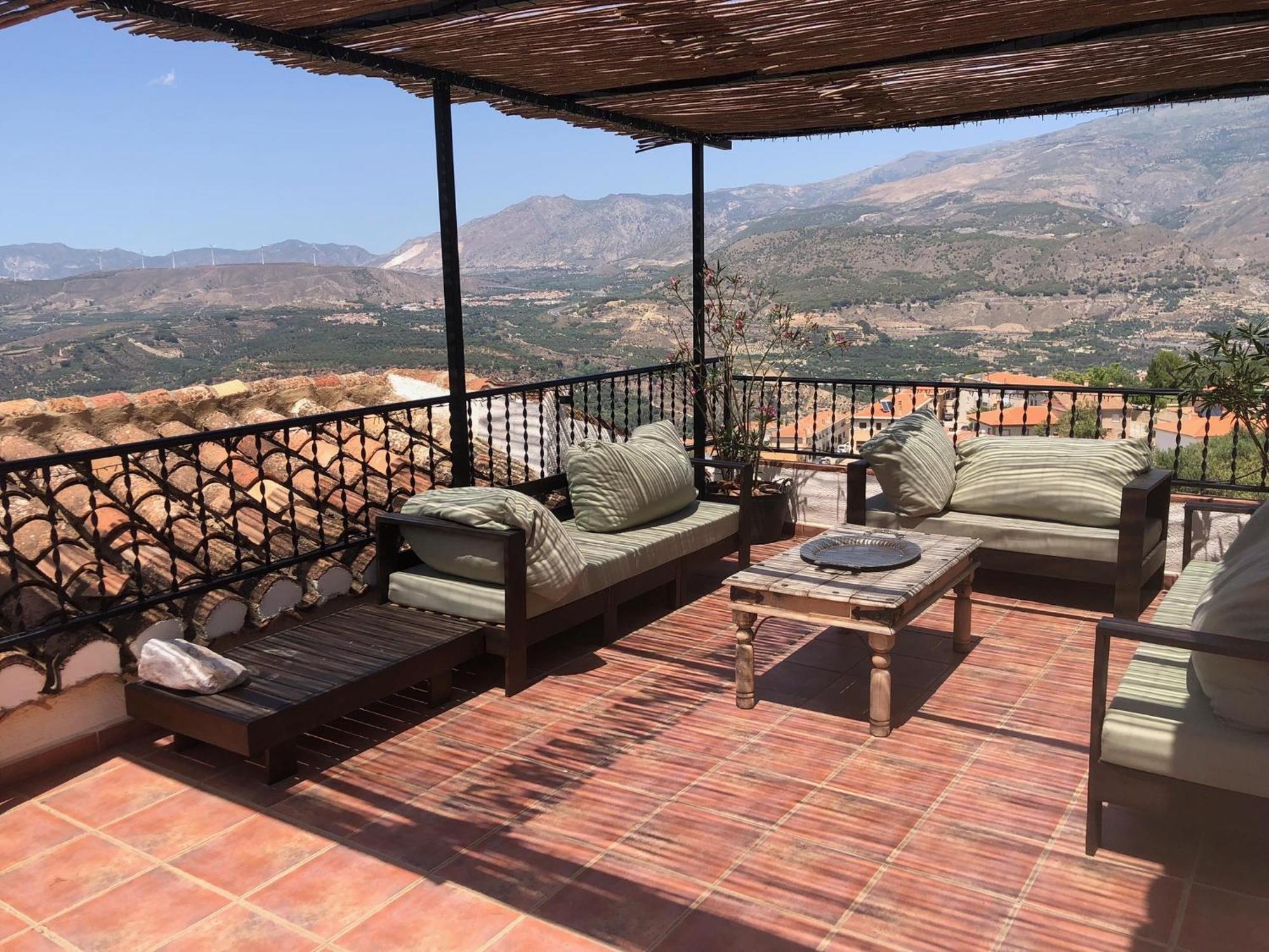 Casa Sol Y Aire - Vakantievilla In Dorp Met Prive Zwembad Pinos del Valle Exterior foto